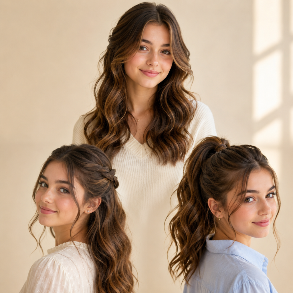 Top 3 Picture Day Hairstyles That Make Every Photo Look Effortlessly Beautiful