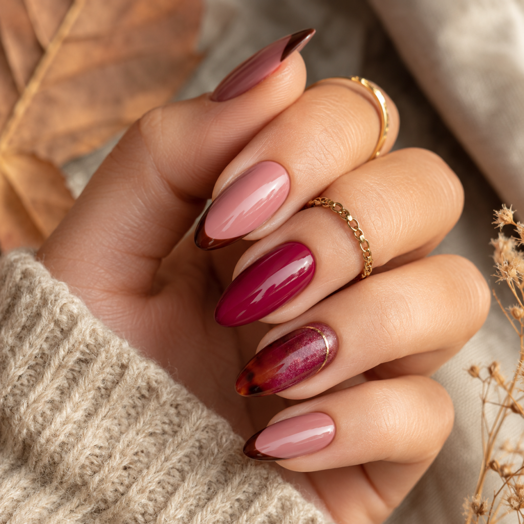 Top 3 Pink Fall Nails Ideas That Make Every Autumn Manicure Look Expensive
