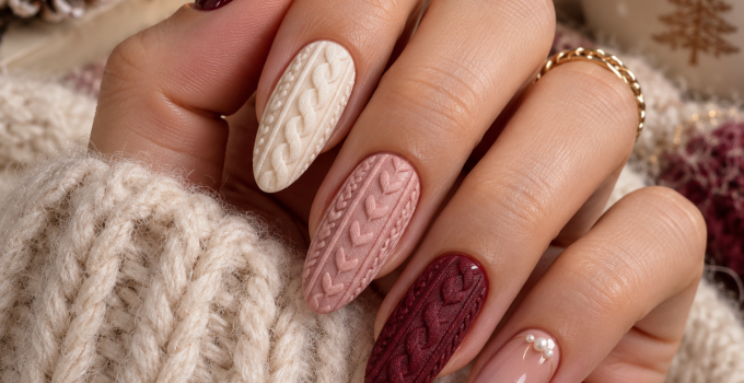 Top 3 Sweater Pattern Nail Art Ideas That Make Every Manicure Look Expensive