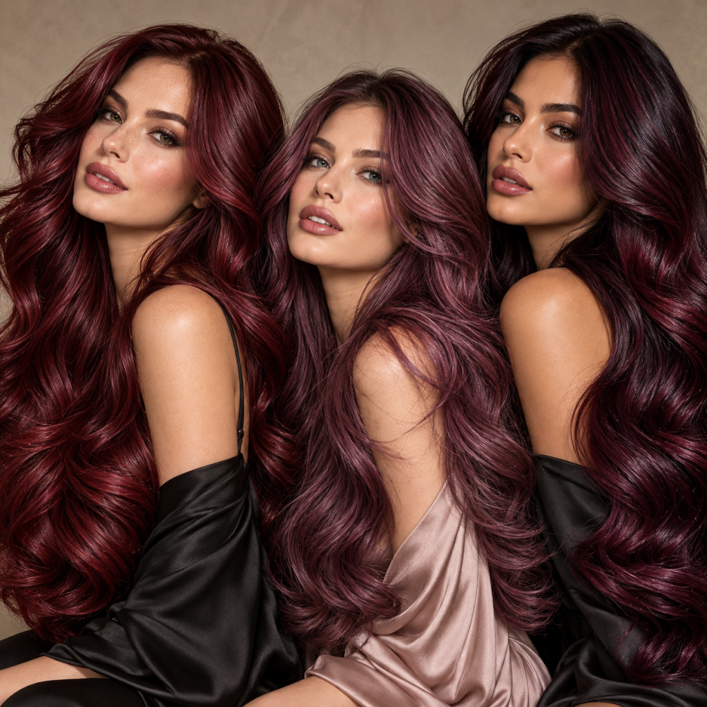 Best 3 Burgundy Hair Shades That Make Your Hair Look Richer More Luxurious and Absolutely Irresistible