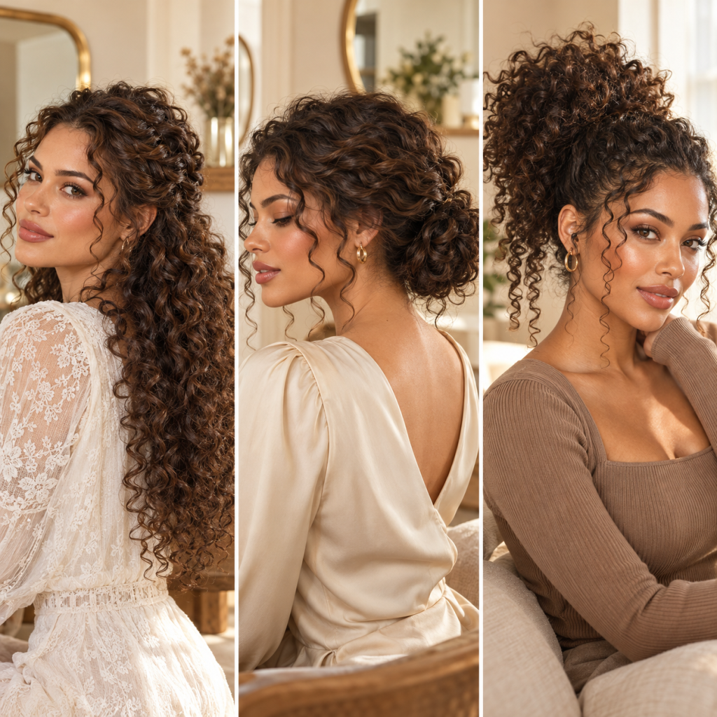 Best 3 Curly Hair Styles Easy Enough for Every Day That Look Absolutely Gorgeous
