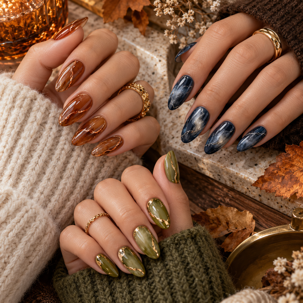 Best 3 October Nails Ideas 2026 That Will Dominate Your Autumn Style