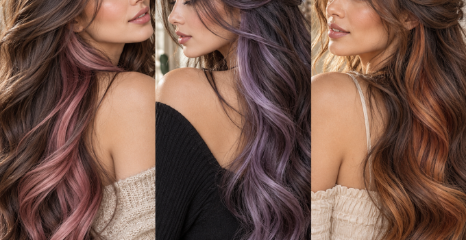Best 3 Subtle Colored Hair Underneath Ideas That Make Every Hairstyle Look Unexpectedly Beautiful
